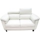 Sofá Love Seat Camerino Flother - Blanco - Envío Gratuito