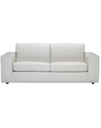 Sofá Love Seat Dado Flother - Blanco - Envío Gratuito