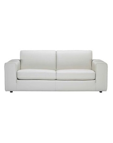 Sofá Love Seat Dado Flother - Blanco - Envío Gratuito