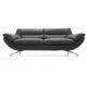 Love Seat Mueblemoda Corsia Flotter-Negro - Envío Gratuito