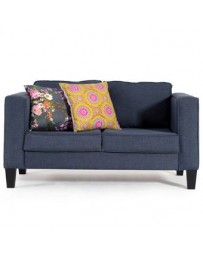 Sofá Loveseat Basell GavetaHome - Azul - Envío Gratuito