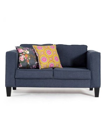 Sofá Loveseat Basell GavetaHome - Azul - Envío Gratuito