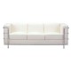 Sofa marca Zuo modelo Fortress - blanco / 900231 - Envío Gratuito