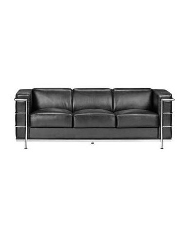 Sofa marca Zuo modelo Fortress - negro 900230 - Envío Gratuito