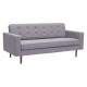 Sofa marca Zuo modelo Puget - gris 100222 - Envío Gratuito