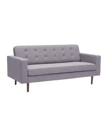 Sofa marca Zuo modelo Puget - gris 100222 - Envío Gratuito