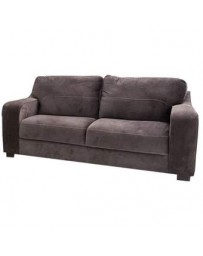 Sofa Gabo tapizado en velvet gris - Envío Gratuito