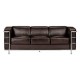 Sofa marca Zuo modelo Fortress - espresso / 900232 - Envío Gratuito