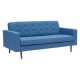 Sofa marca Zuo modelo Puget - azul / 100220 - Envío Gratuito