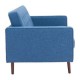 Sofa marca Zuo modelo Puget - azul / 100220 - Envío Gratuito