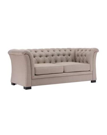 Sofa marca Zuo modelo Nob Hill - beige 98098 - Envío Gratuito