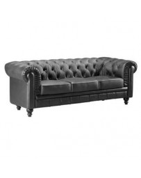 Sofa marca Zuo modelo Aristocrat - negro / 900110 - Envío Gratuito