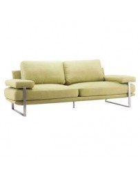 Sofa marca Zuo modelo Jonkoping - verde lima / 900624 - Envío Gratuito