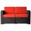 Sofá para 2 (Love Seat) Suny Day 7023-LC-Negro