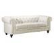 Sofa marca Zuo modelo Aristocrat - blanco 900111 - Envío Gratuito