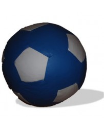 Puff Balon Soccer Puff Rodriguez-Azul con Blanco - Envío Gratuito