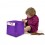 Mini Cubo Puff - Morado
