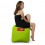 Cubo Lounge Puff - Verde