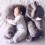 EW Animal de peluche almohada Los niños elefante