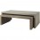 Set De 2 Mesas De Centro Auxiliares, Vintage Home Designe, Baltimer Big, 2 Mesas De Madera-Cafe