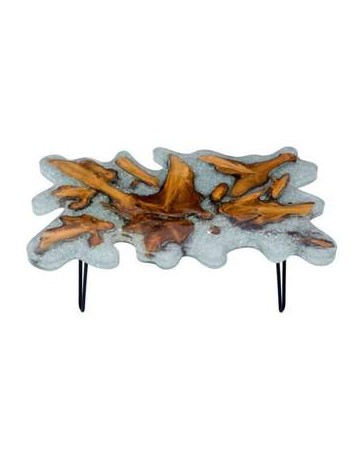 Mesa de centro marca Zuo modelo Jigsaw - natural / 100168 - Envío Gratuito