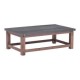 Mesa de centro marca Zuo modelo Greenpoint - Natural / 100502 - Envío Gratuito