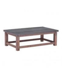 Mesa de centro marca Zuo modelo Greenpoint - Natural / 100502 - Envío Gratuito