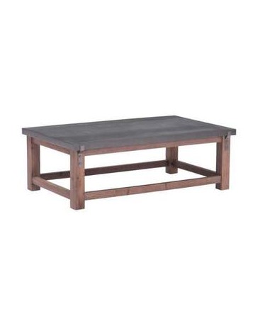 Mesa de centro marca Zuo modelo Greenpoint - Natural / 100502 - Envío Gratuito