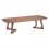 Mesa de centro marca Zuo modelo Park West - Nogal / 100097
