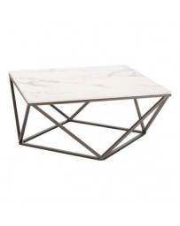 Mesa de centro marca Zuo modelo Tintern - blanco / 100657 - Envío Gratuito