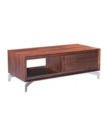 Mesa de centro marca Zuo modelo Perth - acacia / 100590 - Envío Gratuito