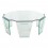 Mesa de centro marca Zuo modelo Circuit - cristal templado / 404083
