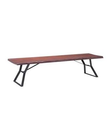 Mesa de centro marca Zuo modelo Omaha - Roble cerezo / 100504 - Envío Gratuito