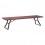 Mesa de centro marca Zuo modelo Omaha - Roble cerezo / 100504