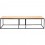 Mesa De Centro Carbono Hassio R De Acero Y Madera - Multicolor