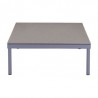 Mesa de centro para jardin marca Zuo modelo Sand Beach - gris 703578