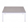 Mesa de centro para jardin marca Zuo modelo Maya Beach - gris 703600