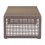 Mesa de centro para jardin marca Zuo modelo Coronado - gris / 703825