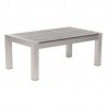 Mesa de centro para jardin marca Zuo modelo Cosmopolitan - gris / 701860