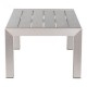 Mesa de centro para jardin marca Zuo modelo Cosmopolitan - gris / 701860 - Envío Gratuito