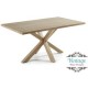 Mesa de Comedor Rectangular, Vintage Home Designe, Delux, Madera de Pino Natural-Multicolor - Envío Gratuito