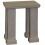 Mesa Lateral Layna Fabou Muebles - Beige