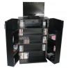 Organizador para Pantalla Dvds y Cds Negro