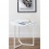 Mesa Auxiliar Centro, Vintage Home Design, Madera De Pino-Blanco