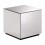 Mesa lateral marca Zuo modelo Cubo - gris / 850101