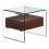 Mesa lateral marca Zuo modelo Shaman - Nogal / 404068
