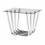 Mesa lateral marca Zuo modelo Fan - acero inoxidable / 100327