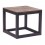 Mesa lateral marca Zuo modelo Civic Center - natural / 98120