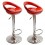 Set de 2 Bancos para Barra Portrading 103-rojo
