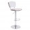 Banco para bar marca Zuo modelo Tiger - Blanco / 100316